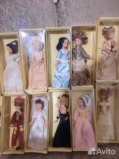 Кукла фарфоровая коллекционная Дамы эпохи