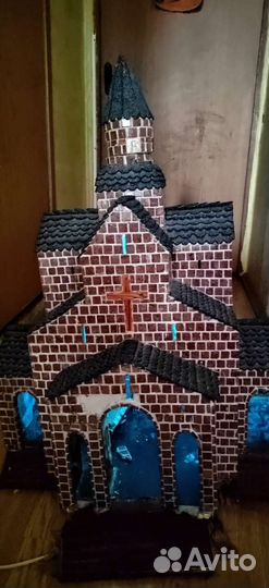 Поделка храм