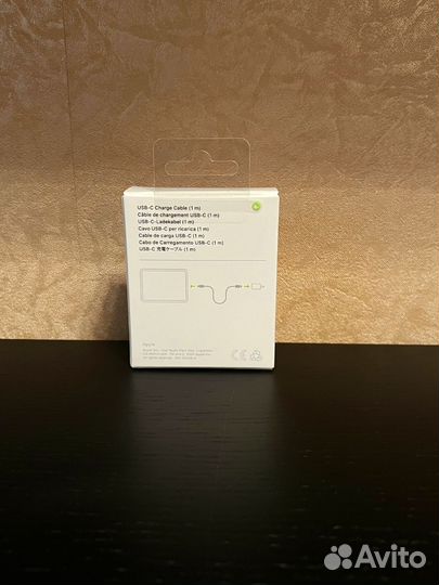Кабель для зарядки Apple iPad USB-C/USB-C оригинал