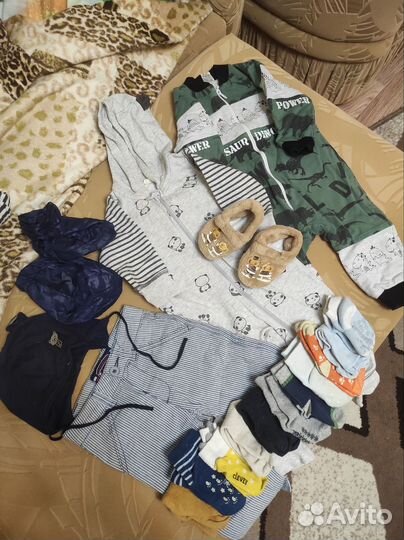Детские вещи пакетом на мальчика до 86