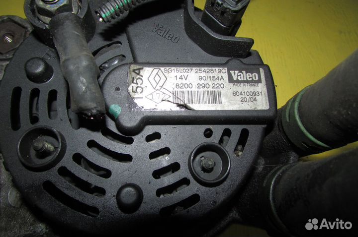 Генератор Renault Espace Laguna 2.2 G9T 1.9 F9Q