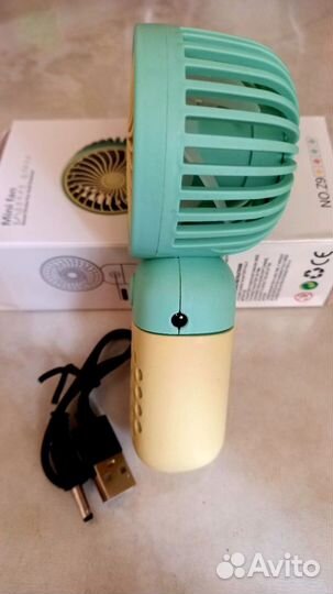 Ручной мини-вентилятор аккумуляторный