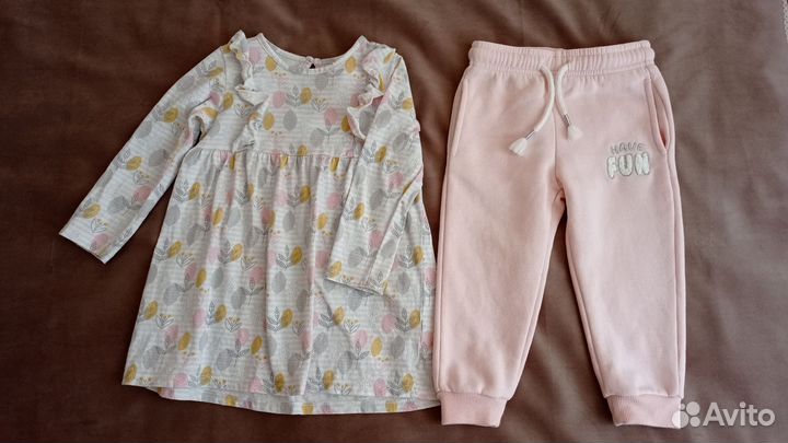 Вещи пакетом для девочки 86 92