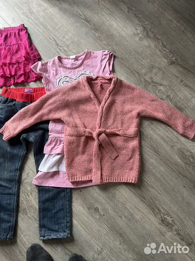 Вещи пакетом на девочку