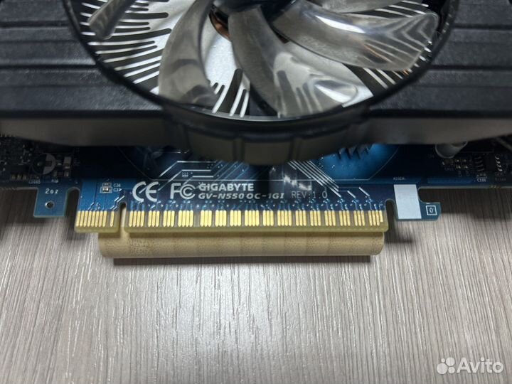 Видеокарта GV-N550 OC 1Gb