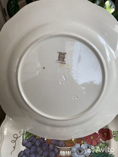 Антикварные блюда Copeland Spode Англия