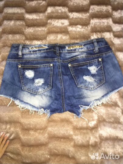 Шорты джинсовые