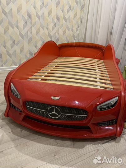 Кровать-машина Мебелев