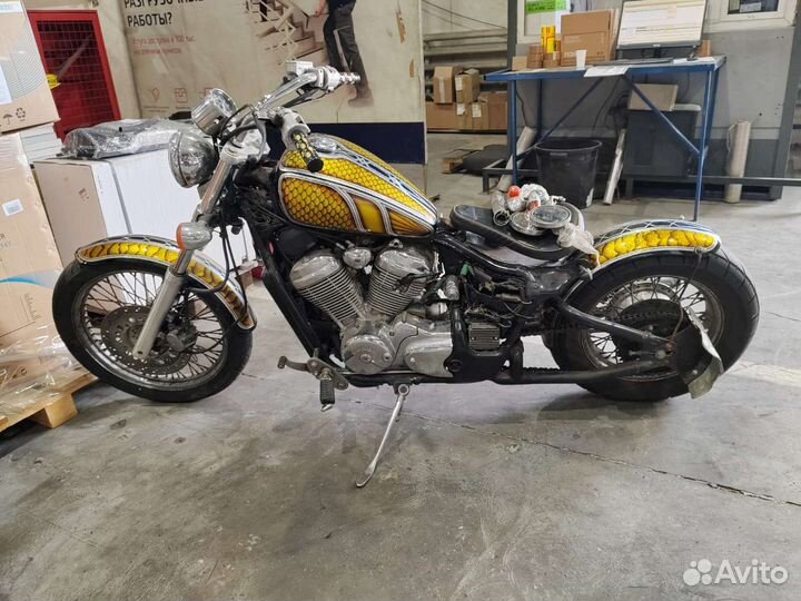 Honda steed бобер(аквамэн)