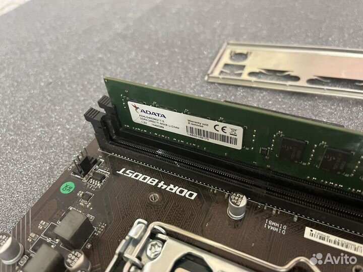 Материнская плата/процессор/озу/кулер