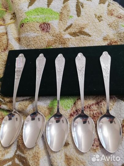 Серебряные столовые ложки СССР