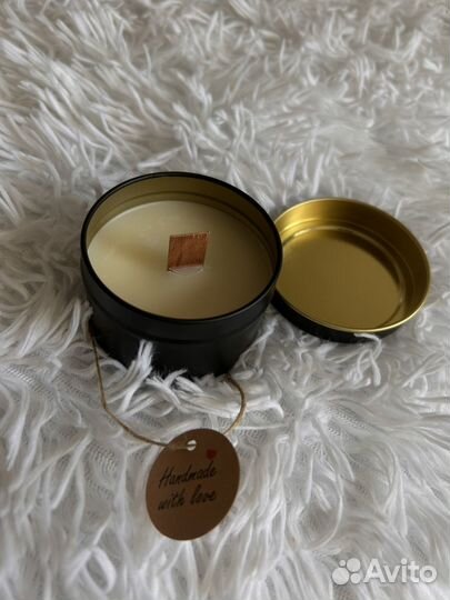 Ароматическая свеча ручной работы