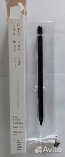 Стилус для планшета / iPad / Android / Samsung