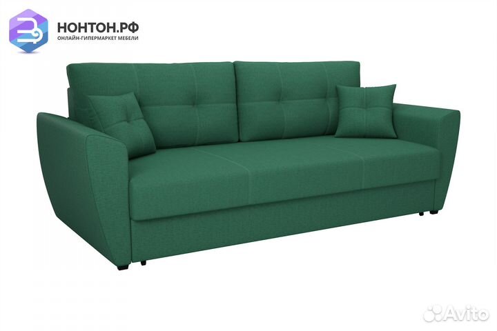 Диван выкатной Фортуна New темно-зеленый