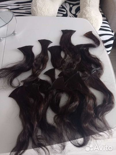 Волосы натуральные вьющееся для наращивания