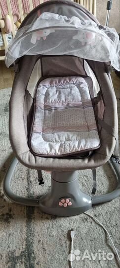 Детская.Электронная качеля,шезлонг