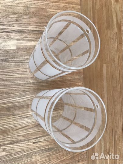 2 матовых плафона для люстры или бра