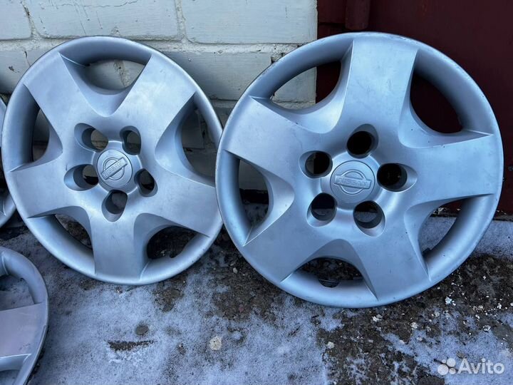 Колпаки на колеса r 15 nissan