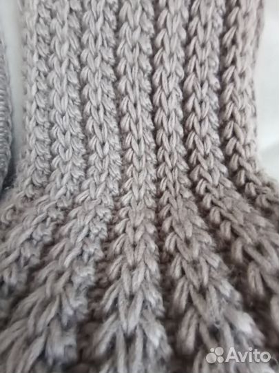 Комплект шапка и шарф снуд новый 54-58р