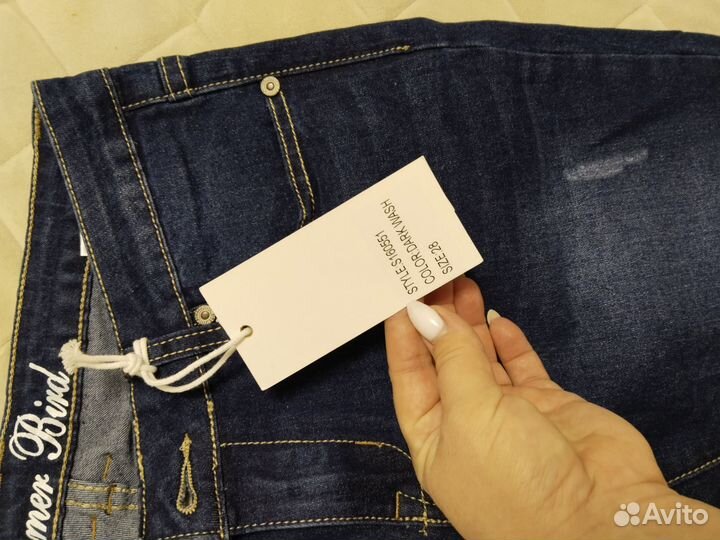 Джинсы новые заниженная талия