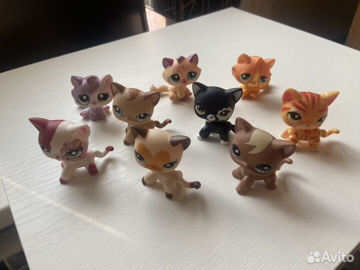 Littlest Pet Shop стоячка кошки тебби