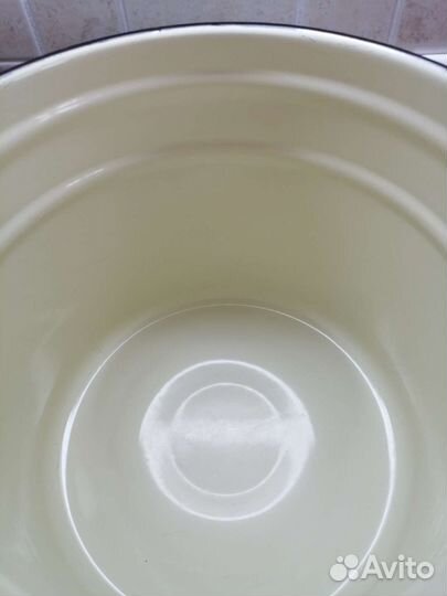 Кастрюля бак эмалированная 24 литра