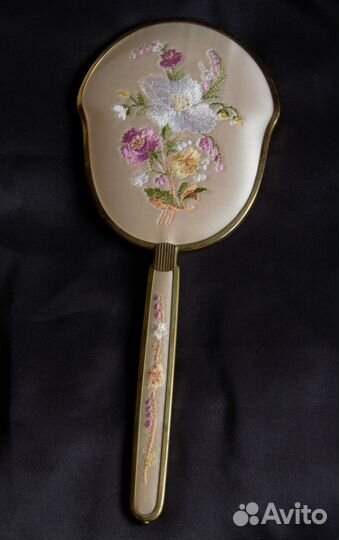 Винтажный набор для волос с вышивкой Англия