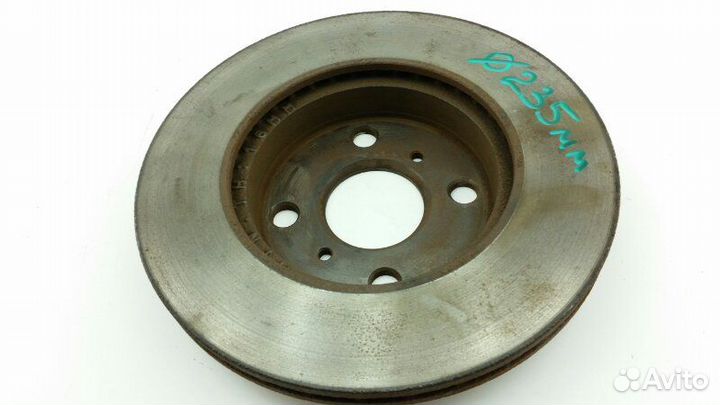 Тормозной диск передний Toyota Vitz SCP10 1SZ 2000