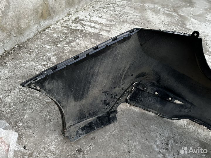 Задний бампер hyundai solaris 2017