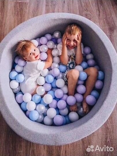 Сухой бассейн с шариками (300+шт)