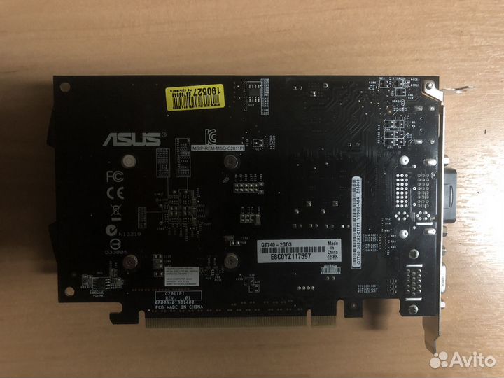 Видеокарта Asus GeForce GT 740