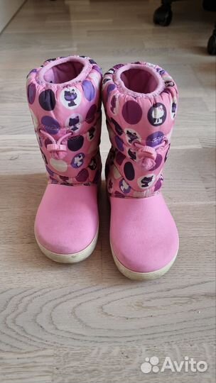 Сапоги резиновые утеплённые Crocs