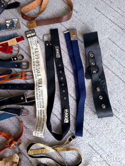 Много мужских, женских, для сумок ремней,подтяжки