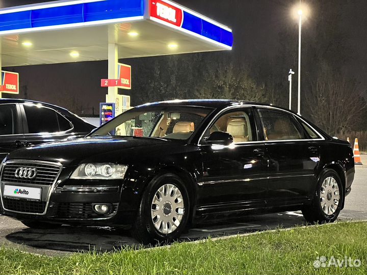 Audi A8 3.1 CVT, 2007, 102 000 км