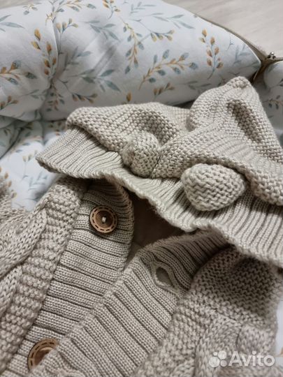 Вязаный комплект на выписку Мамины записки