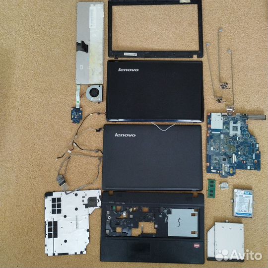 Ноутбук lenovo g 565 на запчасти