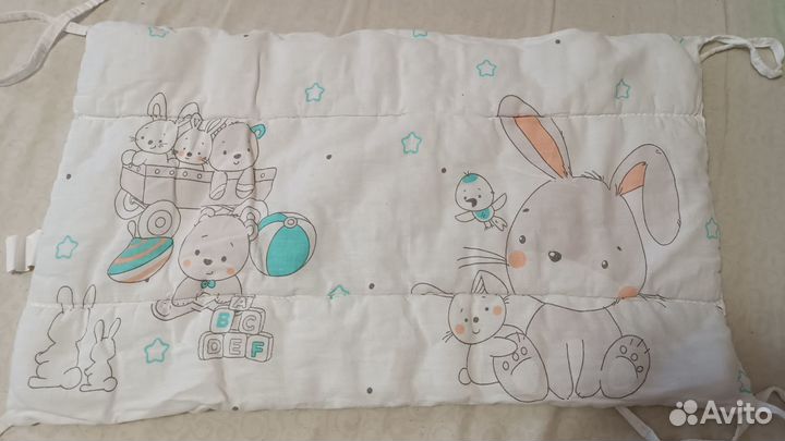 Бортики в детскую кроватку