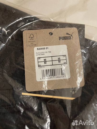 Футболка puma drycell мужская ориганал М размер
