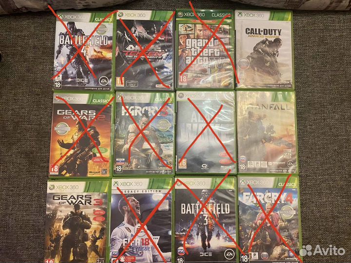 Игры на xbox 360