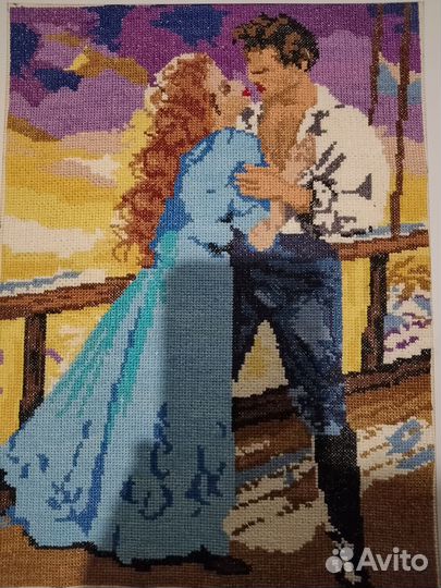 Картина вышитая крестом