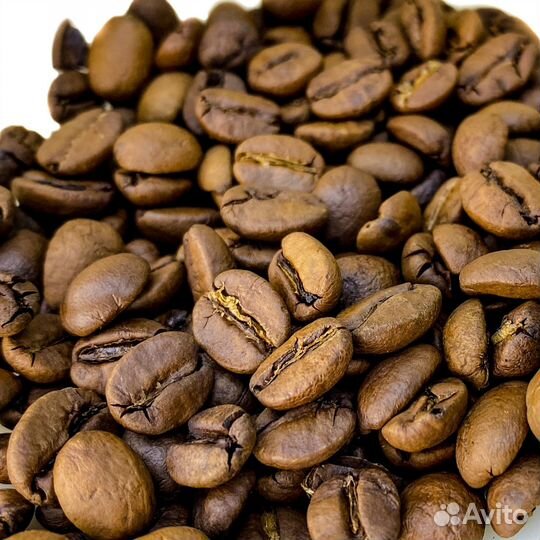 Кофе в зернах арабика Бразилия Сантос 1кг