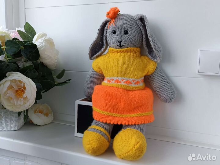 Зайчик ручной работы