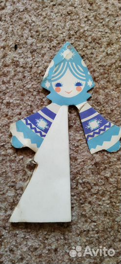 Игрушки из пергаментной бумаги СССР