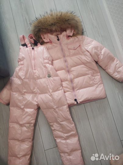 Зимний костюм для девочки 134-140