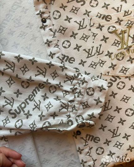 Джинсовая куртка,джинсовка, louis vuitton