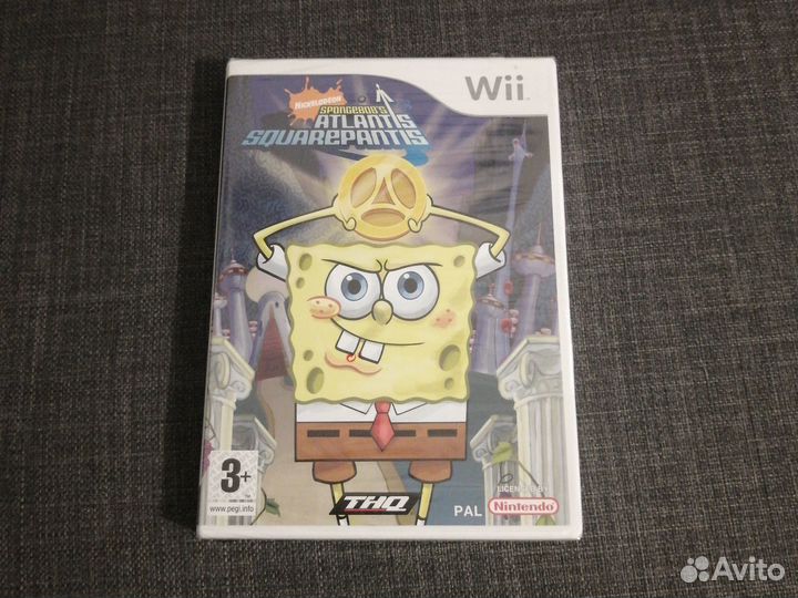 SpongeBob's Atlantis SquarePantis для Wii. Новый
