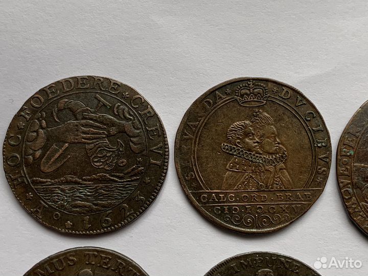 Монеты-5. Старая Англия.Нидерланды. Германия