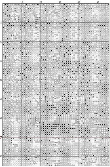 Схема для вышивания крестиком
