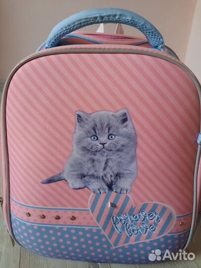 Ранец школьный для девочки hatber
