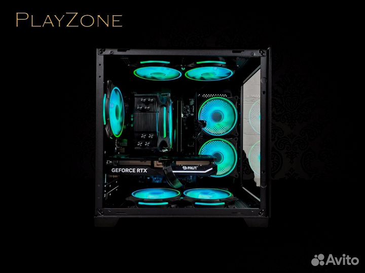 Игровой пк на видеокарте GeForce GTX 1070 / i7